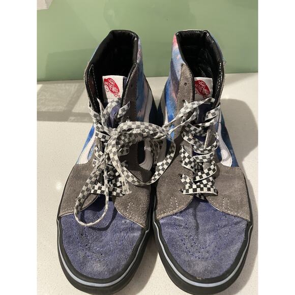 Mens Vans Retro Celestial Hi Top Sneaker Size 8 - Picture 3 of 9